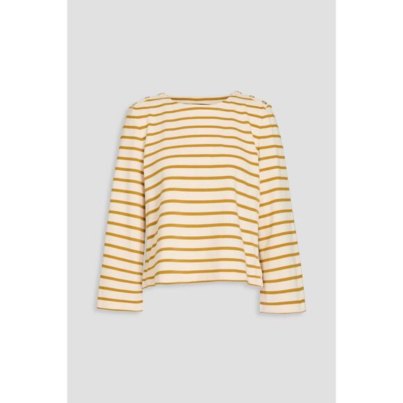 Veronica Beard Jeans Hovey Striped Top Long Sleeve Women’s X- Large - Picture 2 of 15